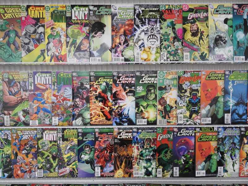 Huge Lot of 200+ All Green Lantern Comics! Avg. VF Condition