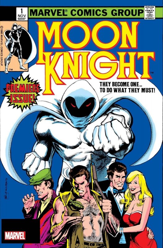 Moon Knight #1 Cover C Facsimile Edition Marvel 2022 EB14