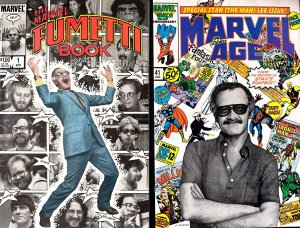 Marvel Age #41, Marvel Fumetti Book #1 - Stan Lee Cover Lot - VF/NM