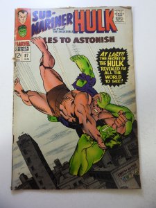 Tales to Astonish #87 (1967) VG Condition