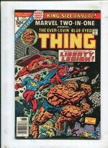 MARVEL TWO-IN-ONE ANNUAL #1 - THE LIBERTY LEGION! - (9.2) 1976