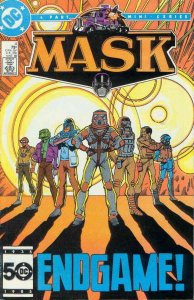 Mask (1st Series) #4 VF ; DC | Based on M.A.S.K. Cartoon