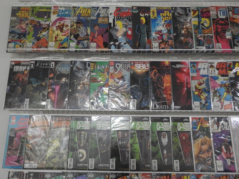 Huge Lot 170+ Comics W/ Iron man, Secret Wars, Avengers+ Avg Fine Condition!