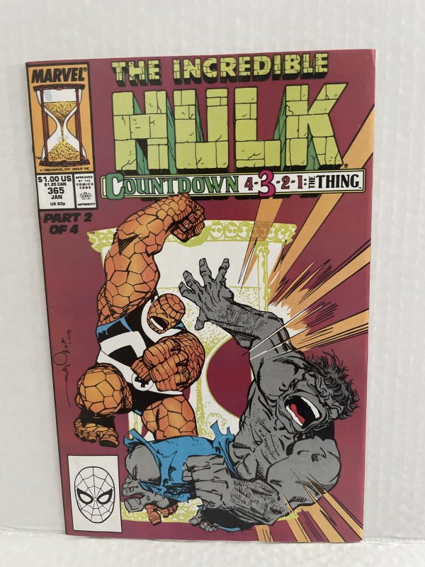 The Incredible Hulk #365 Direct Edition (1990)