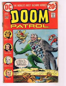 Doom Patrol # 123 GD/VG DC Comic Book Robot Man Negative Man The Chief J55