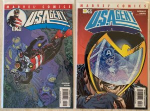 U.S. AGENT 1-4 (1993) + 1-3 (2001) | 2 COMPLETE MINI-SERIES | 7 TOTAL | VF/NM