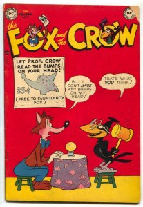 Fox And The Crow #2 1952-DC COMICS SCARCE KEY ISSUE G/VG