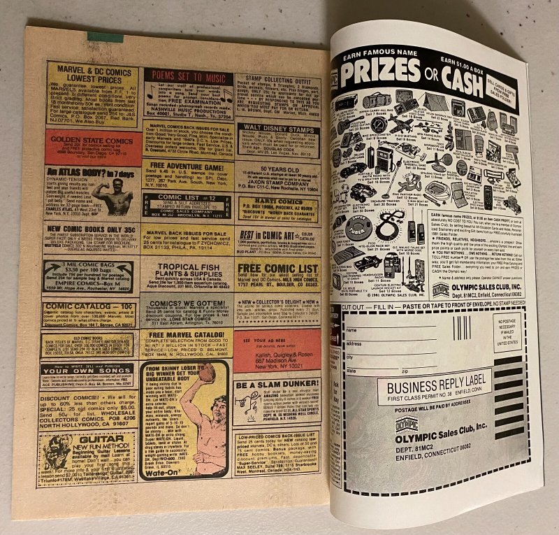 Uncanny X-Men #145 direct 8.0 (1981)