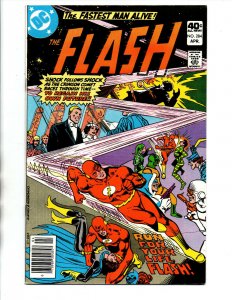 The Flash #284 newsstand - 1st Lord of Limbo - KEY - 1980 - VF+