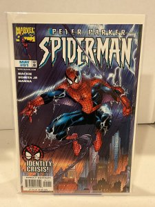 Peter Parker, Spider-Man #91  1998  9.0 (our highest grade)  Identity Crisis!