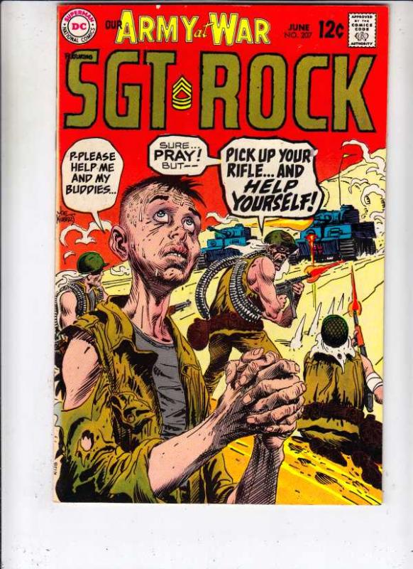 Our Army at War #207 (Jun-69) VF/NM High-Grade Easy Company, Sgt. Rock