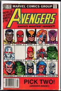 The Avengers #221 (1982) The Avengers
