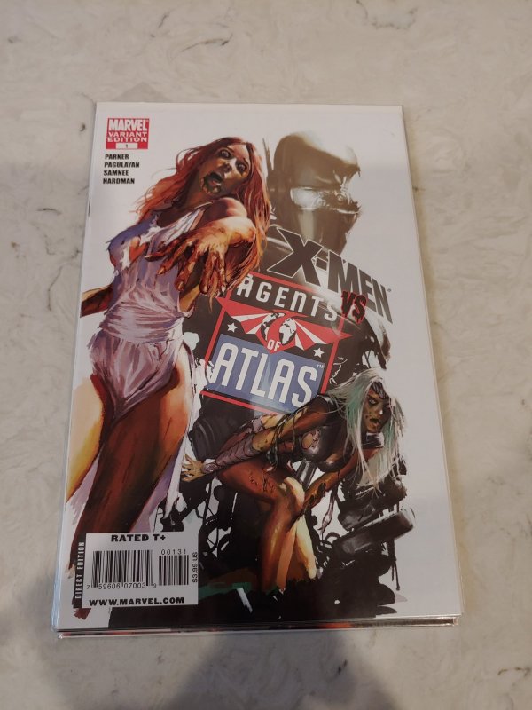 X-Men vs. Agents of Atlas #1 Zombie Variant (2009)