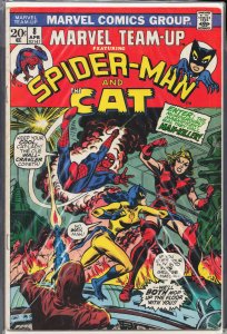Marvel Team-Up #8 (1973) The Cat