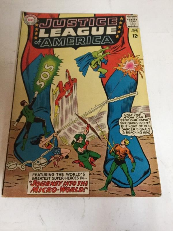 Justice League Of America 18 Fn- Fine- 5.5 Waves