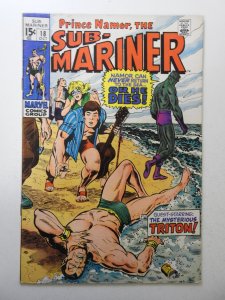Sub-Mariner #18 (1969) VG+ Condition
