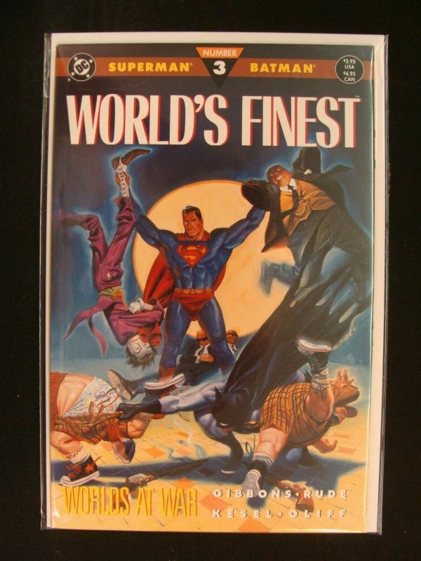 Superman/Batman World's Finest Worlds Apart #1-3 Complete Set Run DC