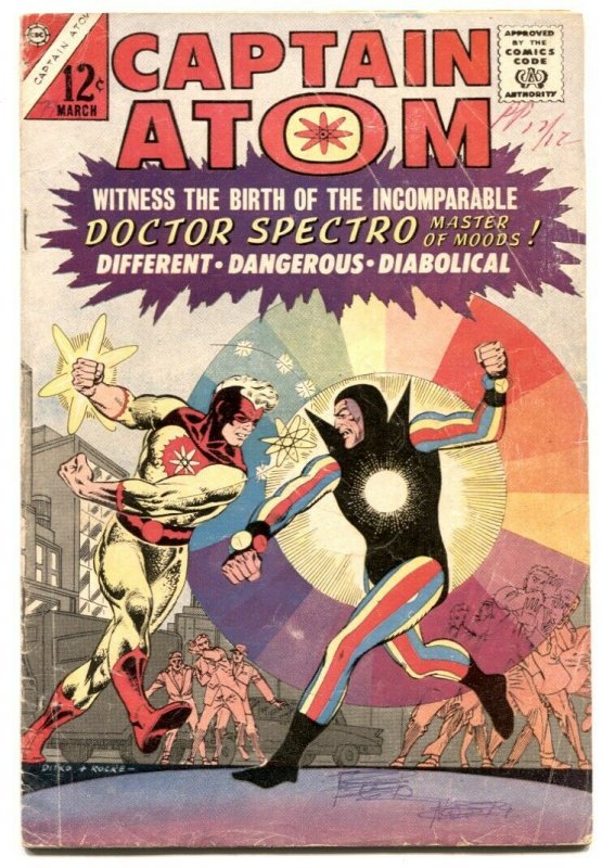 CAPTAIN ATOM V.2 #79 comic book DITKO COVER-1st DOCTOR SPECTRO vg- 