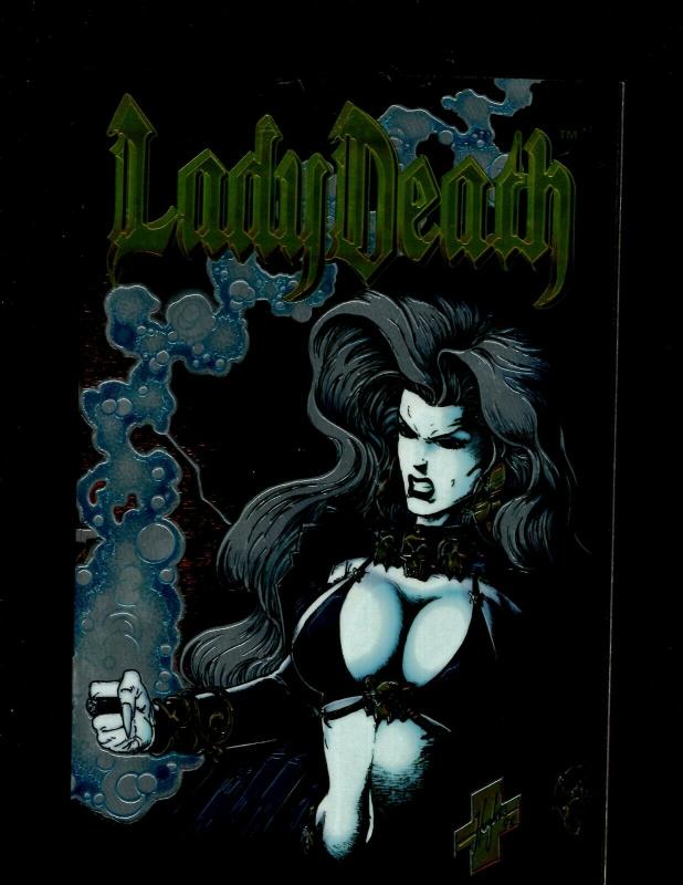 Lot of 11 Comics F-III Bandit 1 2 3 4 6 Lady Death 4 3 1 1 2 Lingerie 1 J398