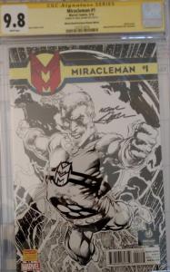 Miracleman  #1 (Mar 14, Marvel) CGC 9.8 signed by Neil Adams