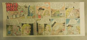 Wild Rose by Art Huhta from 12/10/1950 Third Page Size 7.5 x 15 Inches Hillbilly