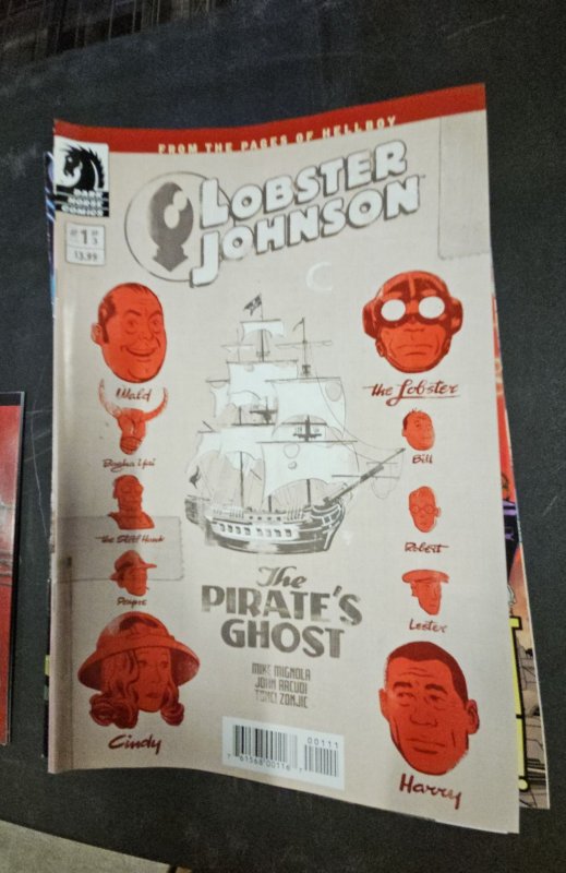 Lobster Johnson: The Pirate's Ghost #1 (2017)