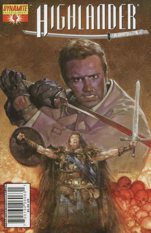 Highlander #4C VF/NM; Dynamite | save on shipping - details inside