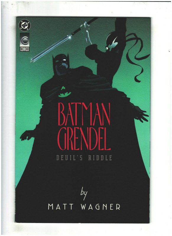 Batman/Grendel: Devil's Riddle #1 VF 8.0 DC/Comico 1993 Matt Wagner