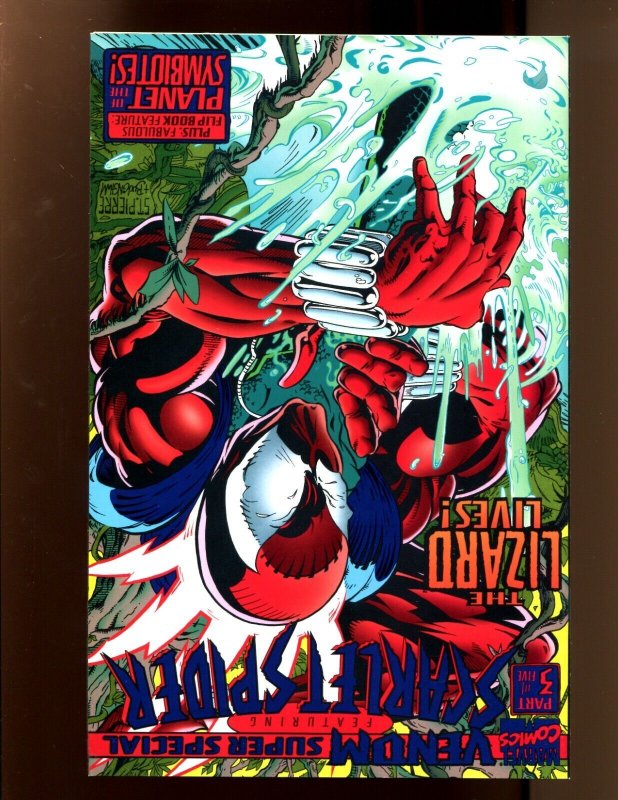 VENOM SUPER SPECIAL #1 - FLIPBOOK COVER (9.2 OB) 1995
