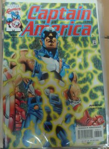 Captain America #38 Dan Jurgens Story/Cover/Art Sharon Carter Hydra Protocide