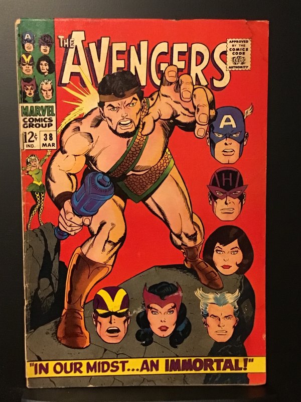 The Avengers #38 (1967) VG 4.0