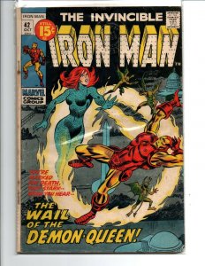 The Invincible Iron Man #42 - 1969 - Good