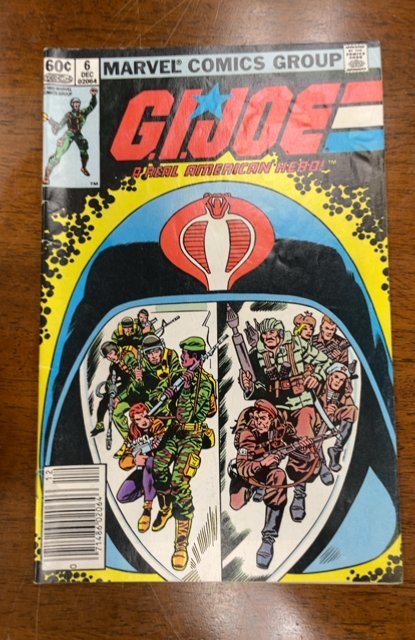 G.I. Joe: A Real American Hero #6 (1982) VF