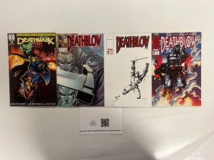 4 Indie Comics Deathblow # 2 8 15 + Deathmark # 1 63 JS47