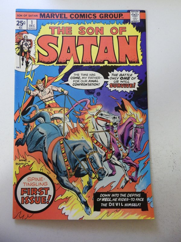 Son of Satan #1 (1975) FN+ Condition MVS Intact