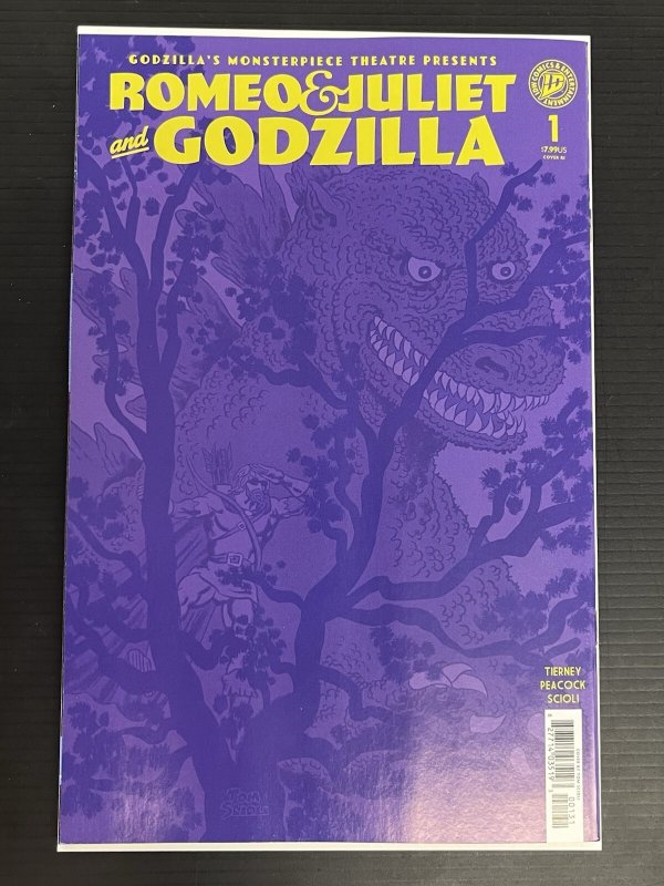 GODZILLA MONSTERPIECE THEATRE Romeo & Juliet #1 1:10 Scioli Robin Hood Virgin NM