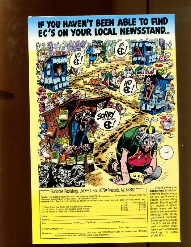 Tales From The Crypt #6 -  Jack Davis Cover! (9.0) 1991