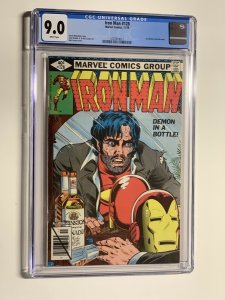 Iron Man 128 Cgc 9.0 White Pages Marve Bronze Age 