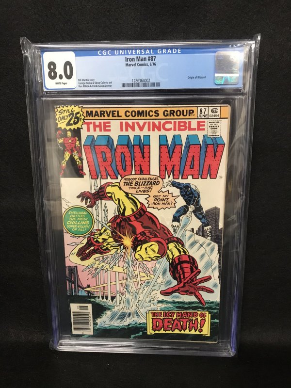 Iron Man #87 (Marvel, 1976) CGC 8.0