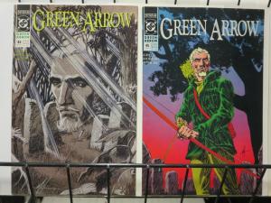 GREEN ARROW 44-45 ROCK & RUNES complete story