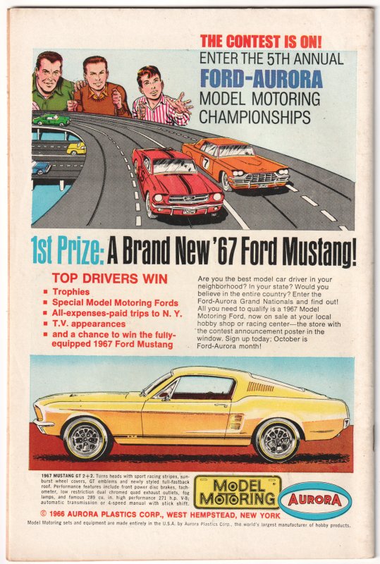 Adventure Comics #351 (1966) Legion of Super-Heroes [Key Issue]