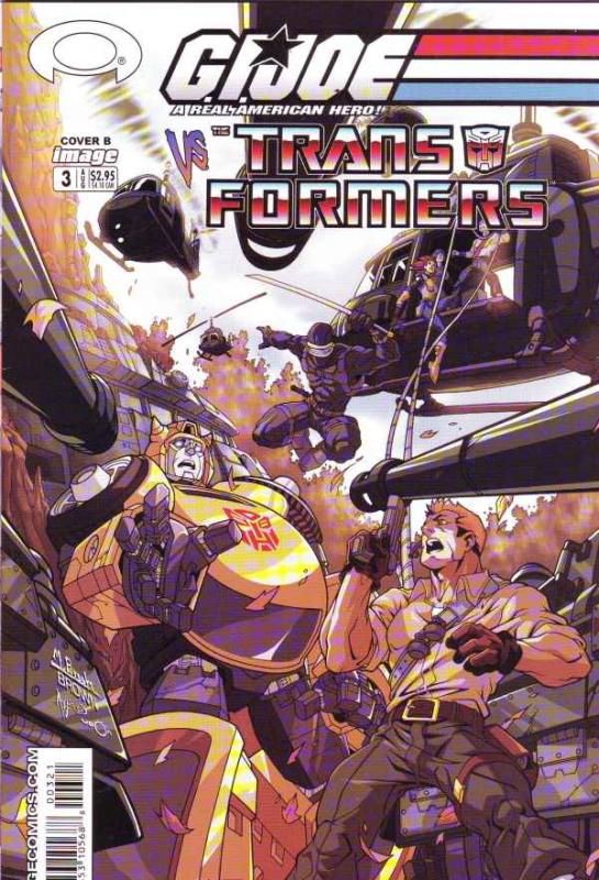 G.I. Joe vs. the Transformers #3 (Aug-06) NM- High-Grade G.I. Joe, Transformers