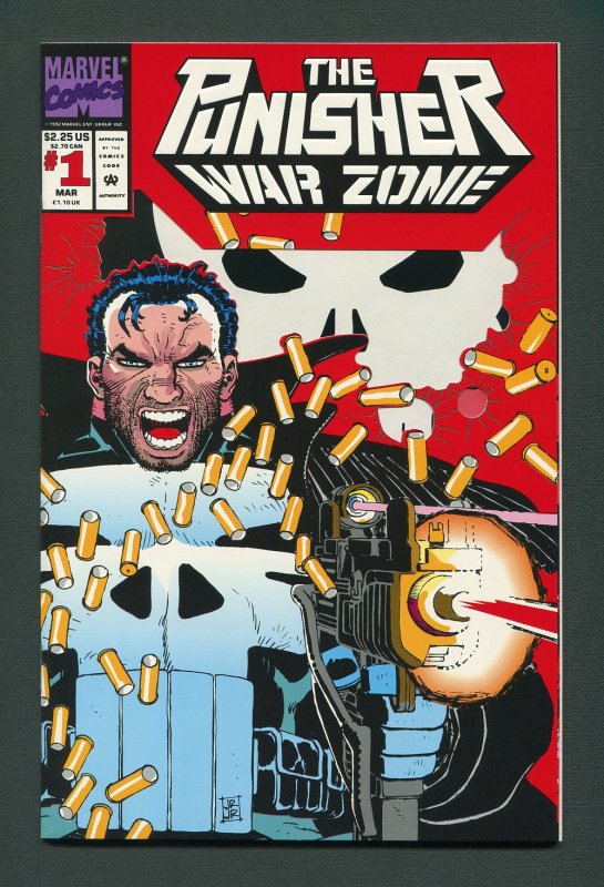 Punisher War Zone #1  /  9.8 NM-MT  /  March 1992