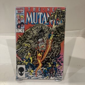 The New Mutants #47 Marvel Comic Book