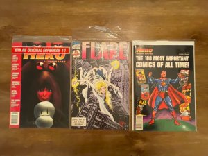3 Hero Comic Books Special Edition + Flare 3 + Illustrated SEALED J937