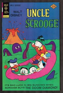 Uncle Scrooge #133~ The Doom Diamond ~ 1976 (8.5) WH