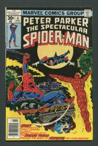 Peter Parker,Spectacular Spiderman #6 / 6.0 FN  May 1977