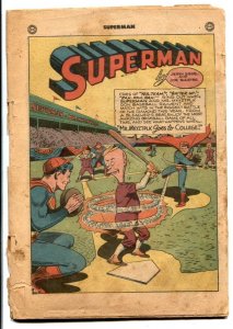 SUPERMAN #46-1947-Superboy appears-Golden-Age incomplete