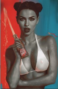 Pop Kill #1 Shikarii Bikini Virgin B&W Variant Cover Limited to ONLY 400 NM