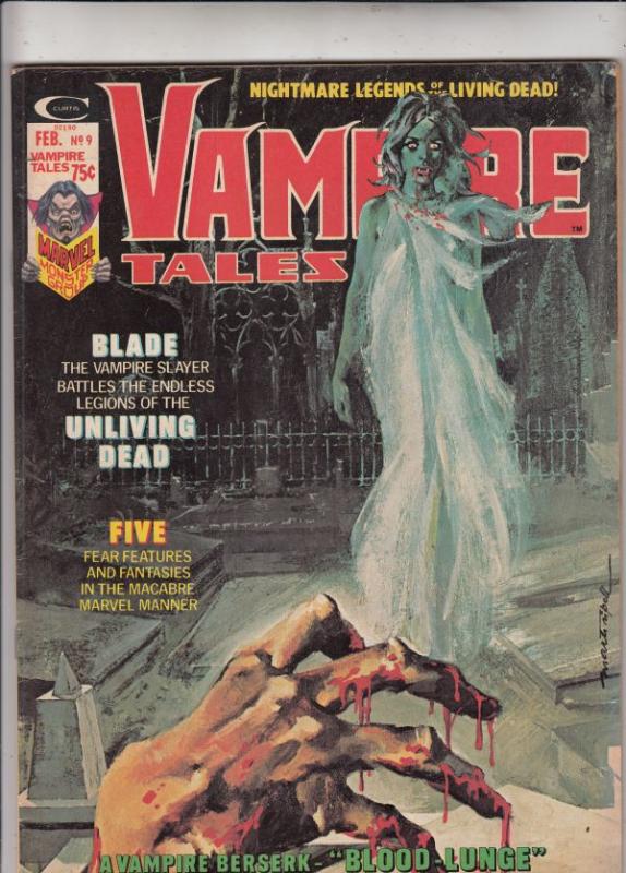 Vampire Tales #9 (Aug-74) VF/NM High-Grade Morbius the Living Vampire